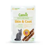 Canvit Skin & Coat Лакомства для здоровья кожи и шерсти у кошек 100г