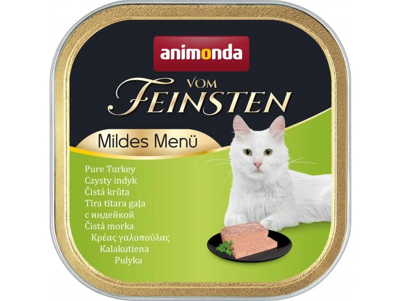 6023716 Animonda Vom Feinsten with turkey влажный корм для стерилизованных кошек с индейкой 100 г — изображение 1