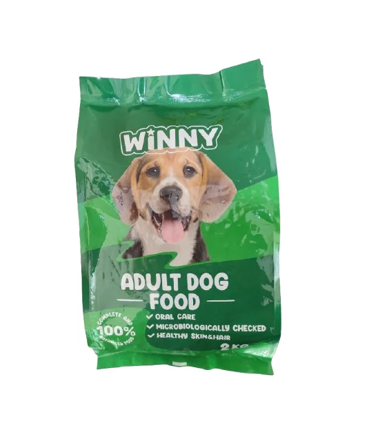 6023733 Winny Adult Dog Food with chicken сухой корм для взрослых собак всех пород с курицей, 2 кг — изображение 1