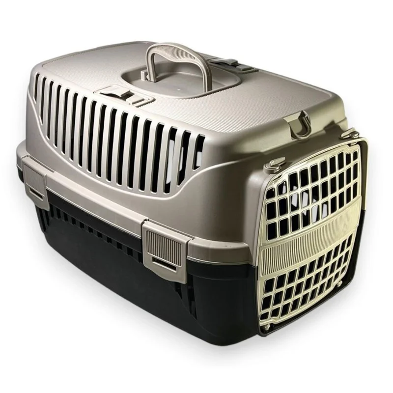 6023737 Переноска Irak Plast PT-100 для кошек и собак, 48×32.5×31 см — изображение 1