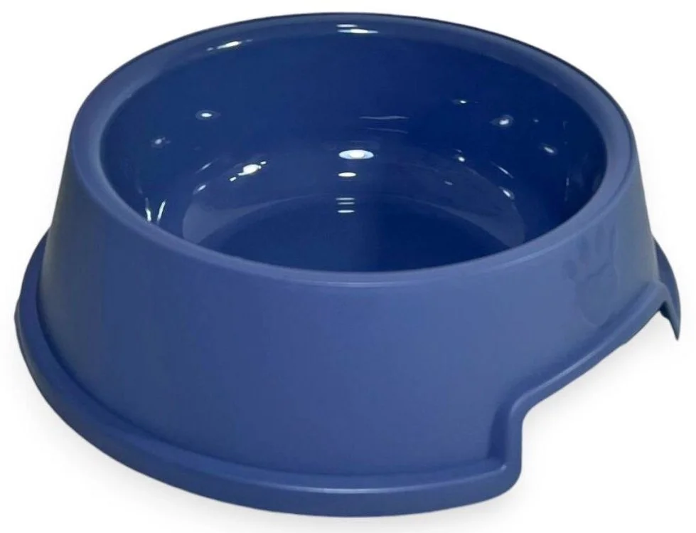 6023744 Миска пластиковая для кошек и собак Irak Plast, 1л — изображение 1