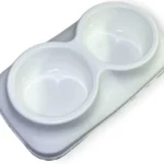 Irak Plast ikiqat plastik pişik qabı, ağ, 400 ml