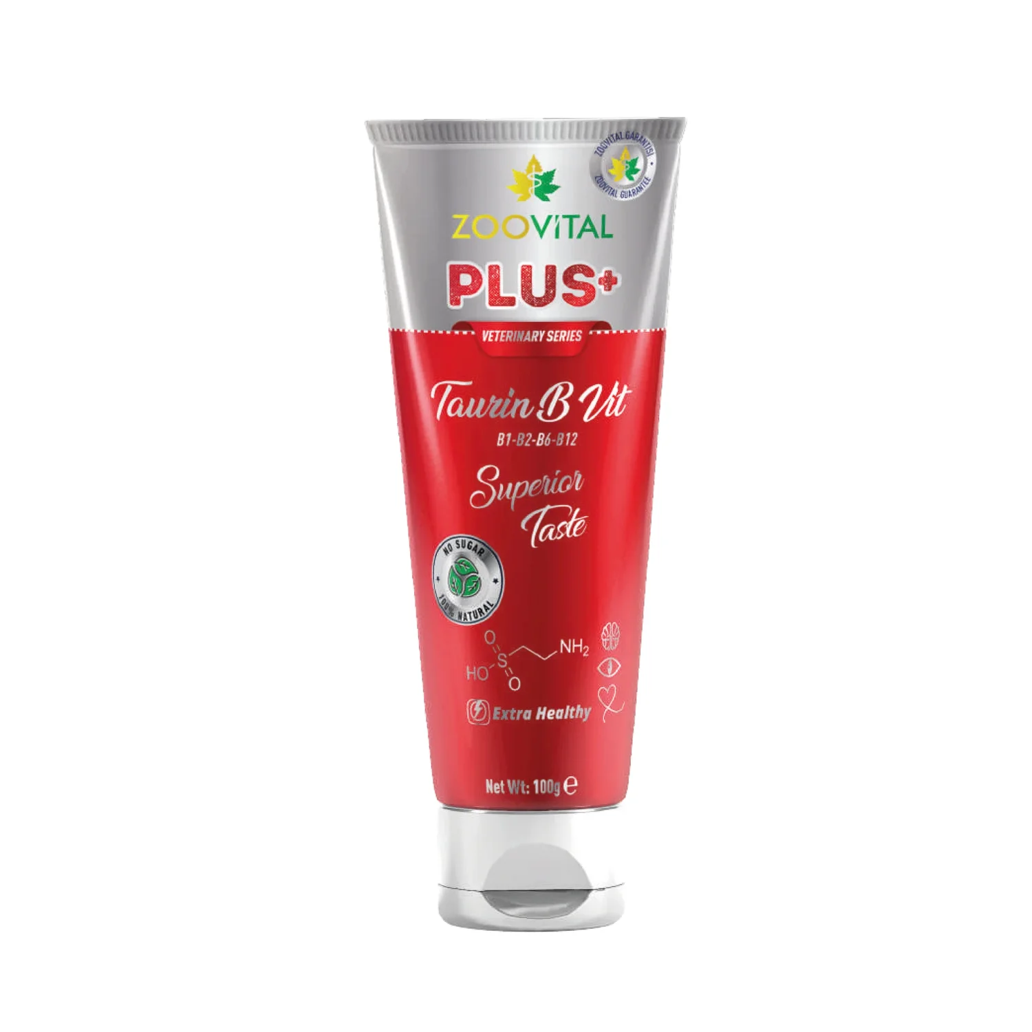 6023791 ZOOVITAL Taurin B Vit витаминная паста комплекс таурина и витаминов для нормализации обменных процессов кошек и собак 100 гр. — изображение 1