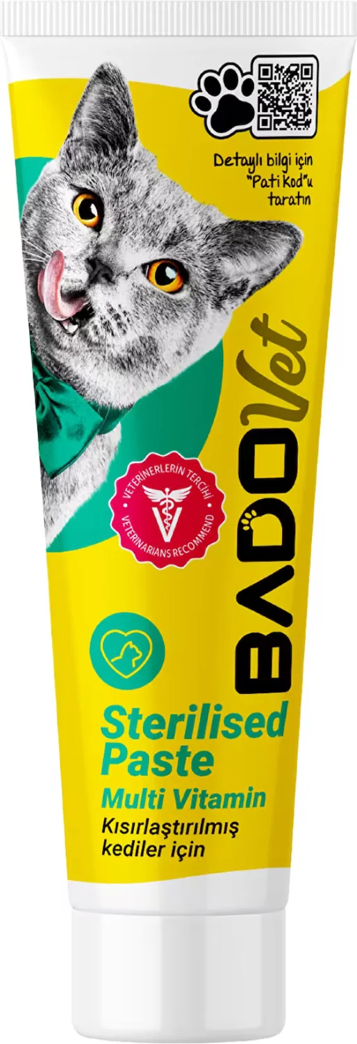 6023800 Bado Sterilized Paste мультивитаминная паста для стерилизованных кошек 100 мл — изображение 1