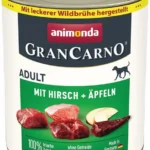Animonda GranCarno Adult Deer with Apple влажнй корм для собак  с олениной и яблоком, 800 г