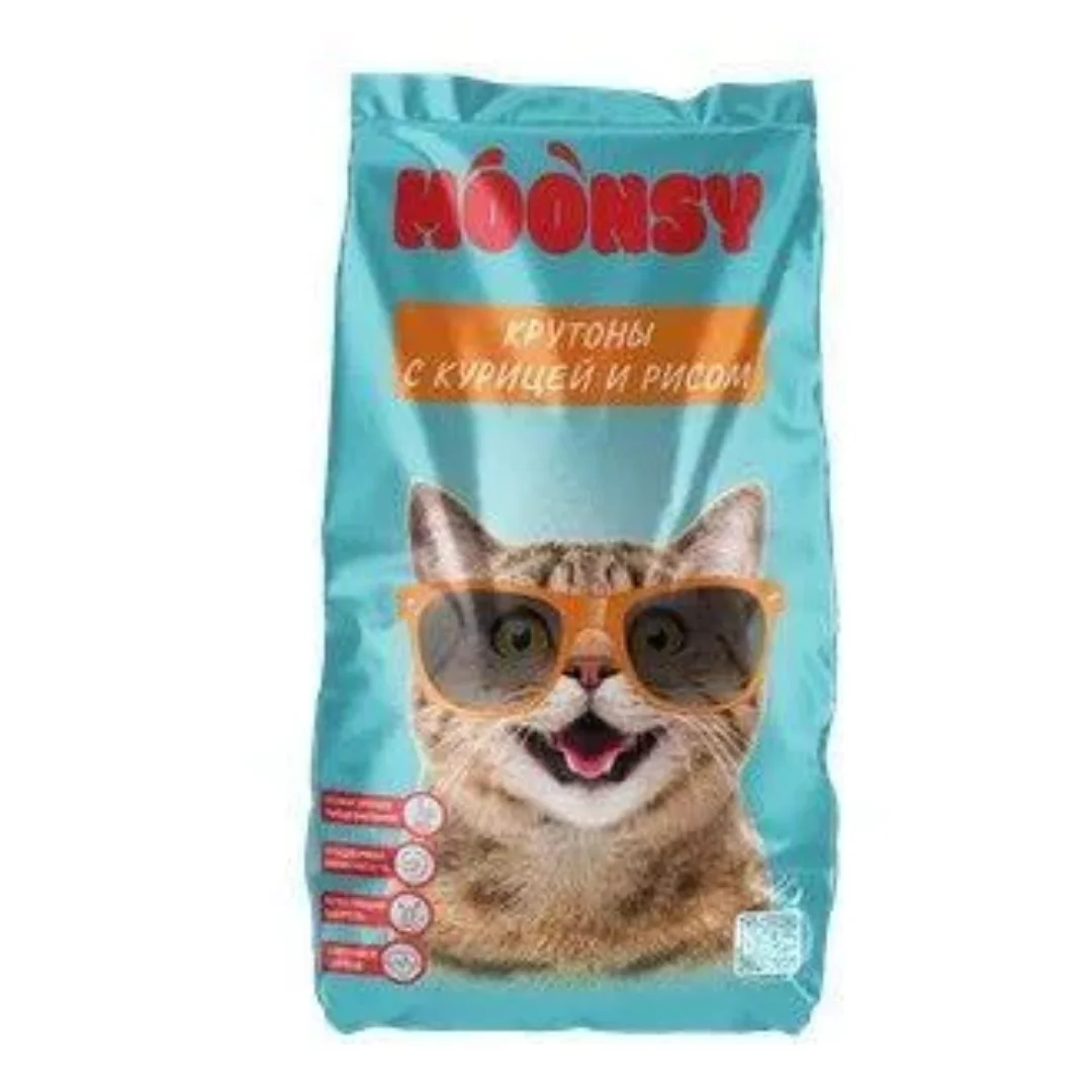 6023838 Moonsy сухой корм для кошек с курицей и рисом (на развес) — изображение 1