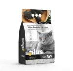 CatFun PLus Комкующийся наполнитель с активированным углем, 10л
