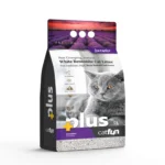 CatFun PLus Комкующийся наполнитель с ароматом лаванды, 5л