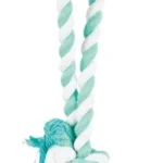 Trixie Denta Fun игрушка для собак мяч на веревке, 7см/24см