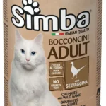 Simba Adult Cat chunkies with wild game влажный корм для кошек с мясом дичи, 415 г