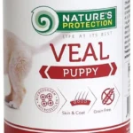 Nature's Protection Puppy Veal влажный корм для щенков с телятиной, 400 г
