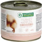 Nature's Protection Adult Small Breeds Turkey & Apples влажный корм для собак малых пород с индейкой и яблоками, 200 г