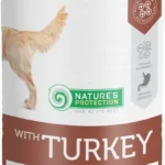 Nature's Protection Nature’s Protection with Turkey влажный корм для взрослых собак с индейкой, 400 г