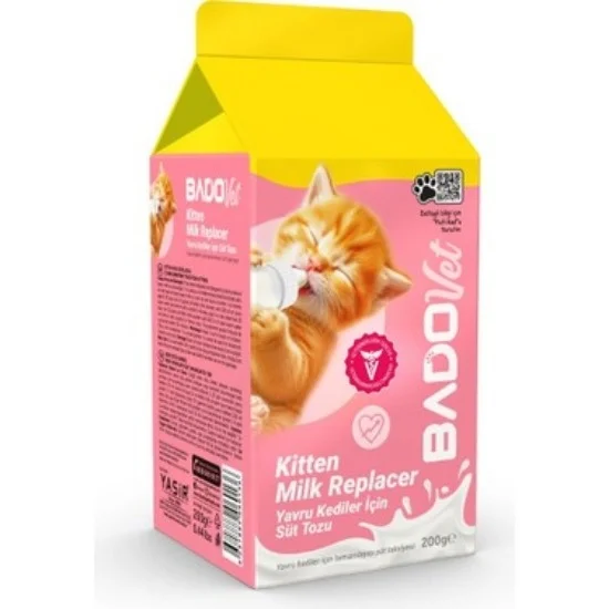 6024014 Bado pişik balaları üçün quru süd 200 ml - Şəkil 1