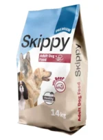 Yetkin itlər üçün mal əti ilə Skippy Tam Quru İt Yemi (Toplu)