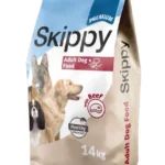 Skippy полноценный сухой корм для взрослых собак с говядиной (целый мешок 14 кг)