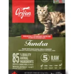 Orijen Tundra Cat сухой корм для котов всех возрастов с мясом, птицей и рыбой, 1.8 кг