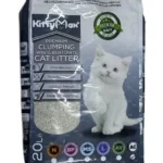 KittyMax Carbon, натуральный комкующийся наполнитель с активированным углем, для кошек, 20 л