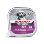 Morando Professional pate with lamb and rice влажный корм для взрослых собак паштет с ягненком и рисом, 150 гр