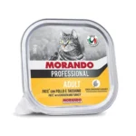 MORANDO Professional, влажный корм для взрослых кошек, паштет с крицей и индейкой, 100 гр