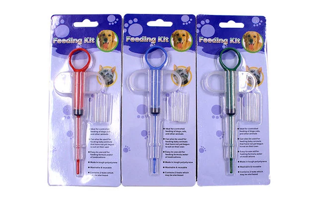 6024075 Таблеткодаватель для кошек и собак с резиновым наконечником, 1 шт — изображение 1