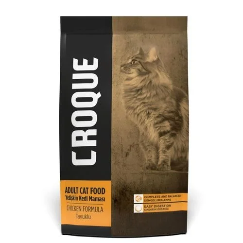 6024078 CROQUE сухой корм для взрослых кошек с курицей (на развес) — изображение 1