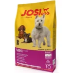 Josera JosiDog Mini, ördək, quş əti və düyü ilə birlikdə yetkin mini cins itlər üçün quru yem (toplu)