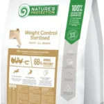 Nature's Protection Weight Control Sterilised Adult all breeds cухой корм для стерилизованных собак с мясом птицы и крилем (на развес)