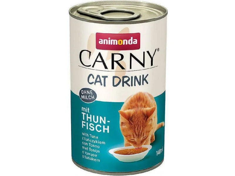 6024159 Animonda Carny Cat Drink with Tuna напиток для кошек с тунцом, 140 мл — изображение 1