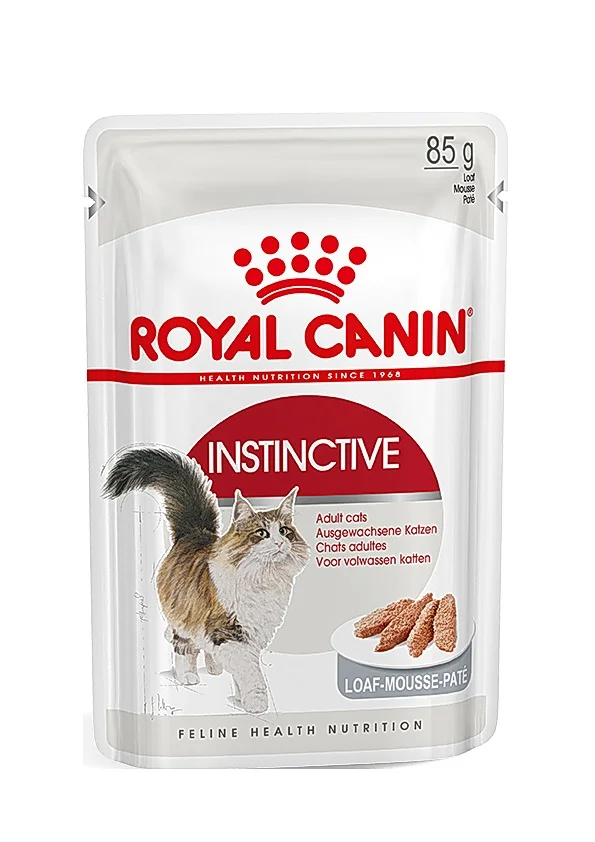 6024160 Royal Canin Instinctive Loaf влажный корм для кошек паштет, 85 г — изображение 1