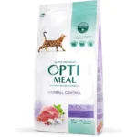 Optimeal Adult Cats Hairball Control сухой корм  для взрослых кошек с эффектом выведения шерсти со вкусом утки (на развес)