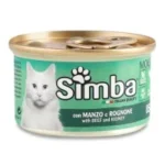 Simba Cat влажный корм для кошек с телятеной, 85 г