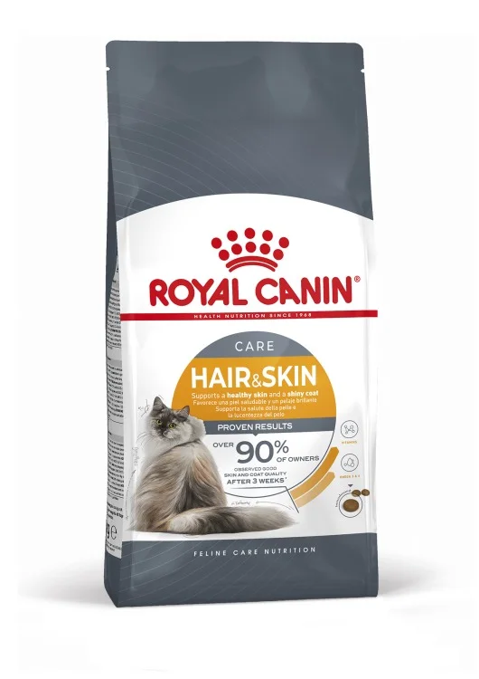 6024291 Royal Canin Hair&Skin Care сухой корм для взрослых кошек в целях поддержания здоровья кожи и шерсти, 2 кг — изображение 1
