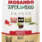 Morando Super Pet Food влажный корм для кошек с говядиной, 85 г