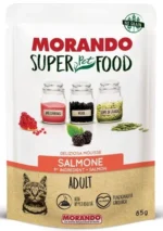 Morando Super Pet Food yaş pişik yemi qızılbalıqla, 85 q