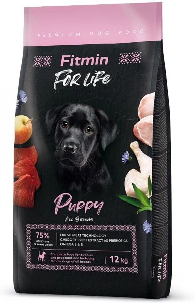 6031012 Fitmin dog for life puppy with mix of tastes Cухой корм для щенков микс вкусов 12кг (на развес) — изображение 1