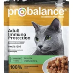 Pro Balance влажный корм для кошек защита иммунитета, c кроликом в соусе 85 г
