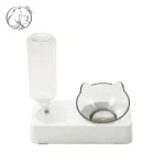 Misam 28 миска двойная с автопоилкой для кошек и собак 23.5×12.5×24.5 см