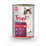 Tropi nəm konservləşdirilmiş pişik yemi mal əti sousunda, 415 q