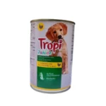 Tropi влажные консервы для щенков c курицей в соусе 415 г