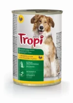 Tropi Yaş Konservləşdirilmiş İt Yemi Souslu Toyuqla, 415 q