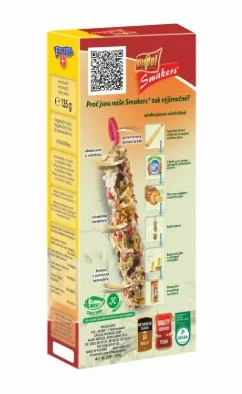 6031333 Vitapol Smakers для кроликов и грызунов 3 в 1 (яблоко,лесные ягоды,овощи) 90 гр. — изображение 1