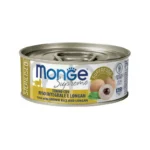 Monge Supreme Cat Sterelised для взрослых кастрированных котов и стерилизованных кошек c тунцом, бурым рисом и лонганом, 80 г