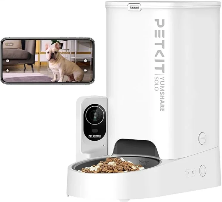 6040005 Petkit YUMSHARE Kameralı Solo Smart Qida Konteyneri AB - Şəkil 1