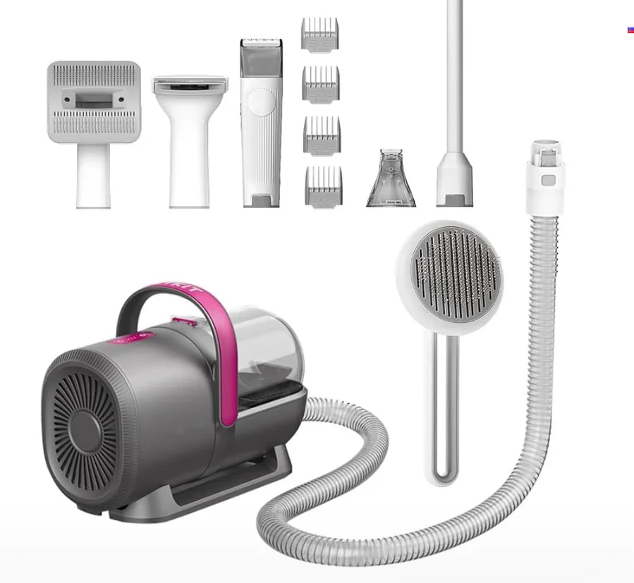 6040016 Petkit Pet Grooming Vacuum Kit 5-in-1 Вакуумный триммер — изображение 1