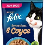 Felix Sensation с треской в соусе с томатами 75 г