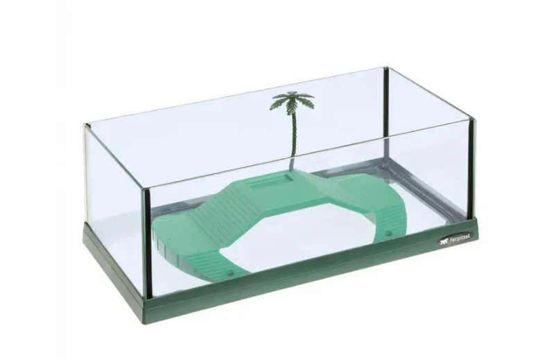 62004023 Ferplast Haiti 40 Aqua Terrarium for Turtles 41.5 x 21.5 x 16 sm - Şəkil 1