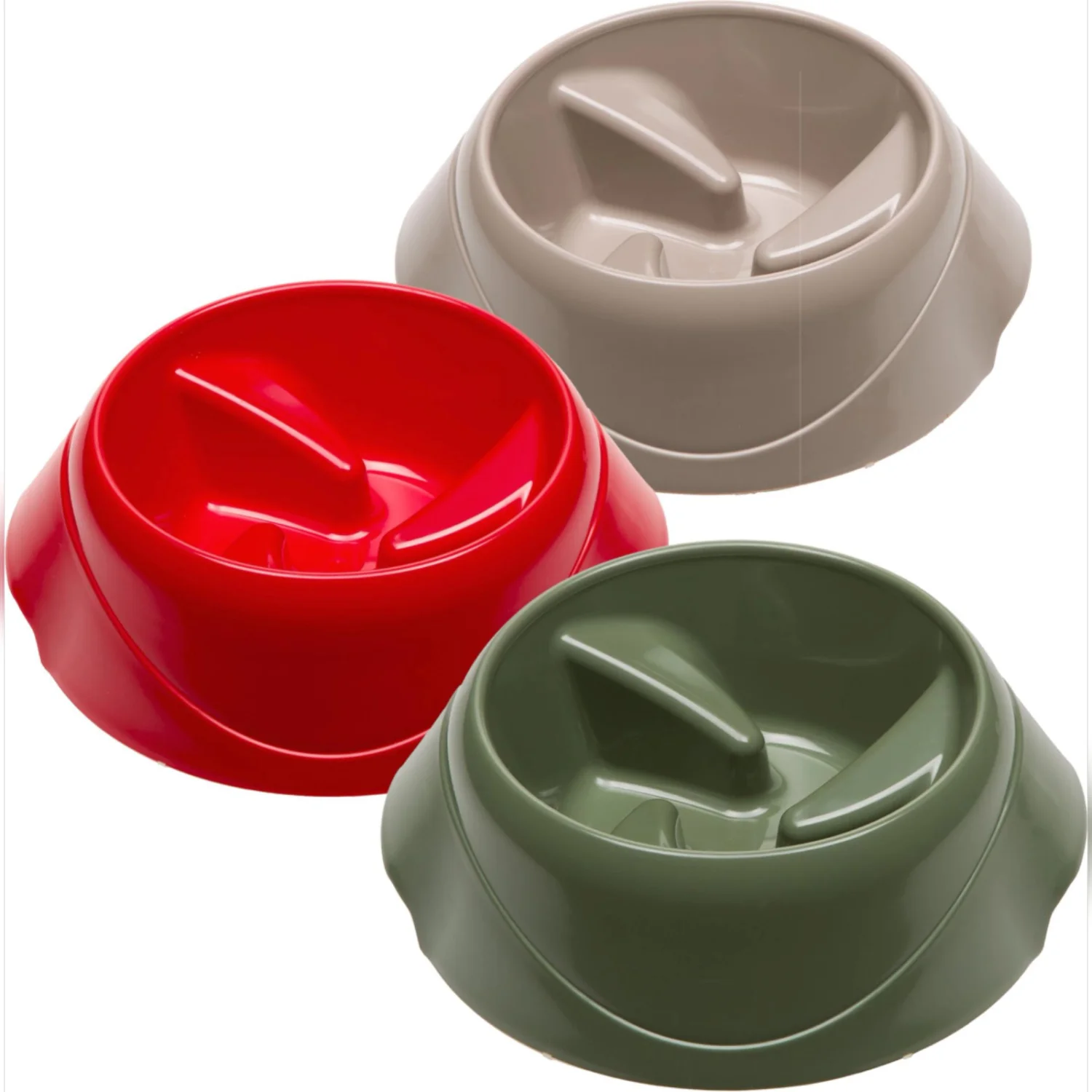 71130099 Ferplast Magnus Slow Small пластиковая миска для собак, замедляющая процесс еды 500 мл, 1 шт. — изображение 1