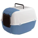 Ferplast Prima Cabrio закрытый туалет для кошек с открывающимся люком, 52,5×39,5×38 см