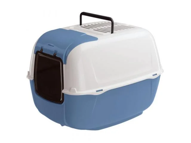 72053899 Ferplast Prima Cabrio закрытый туалет для кошек с открывающимся люком, 52,5×39,5×38 см — изображение 1